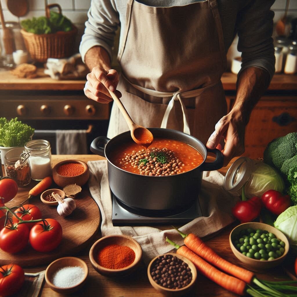 soupe de lentilles corail